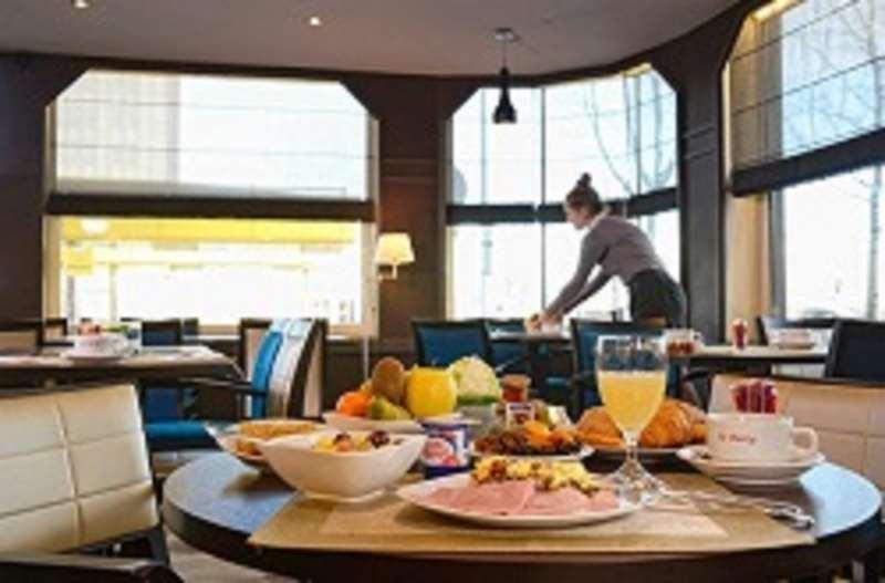 Hotel Le Berry Saint-Nazaire Restoran foto