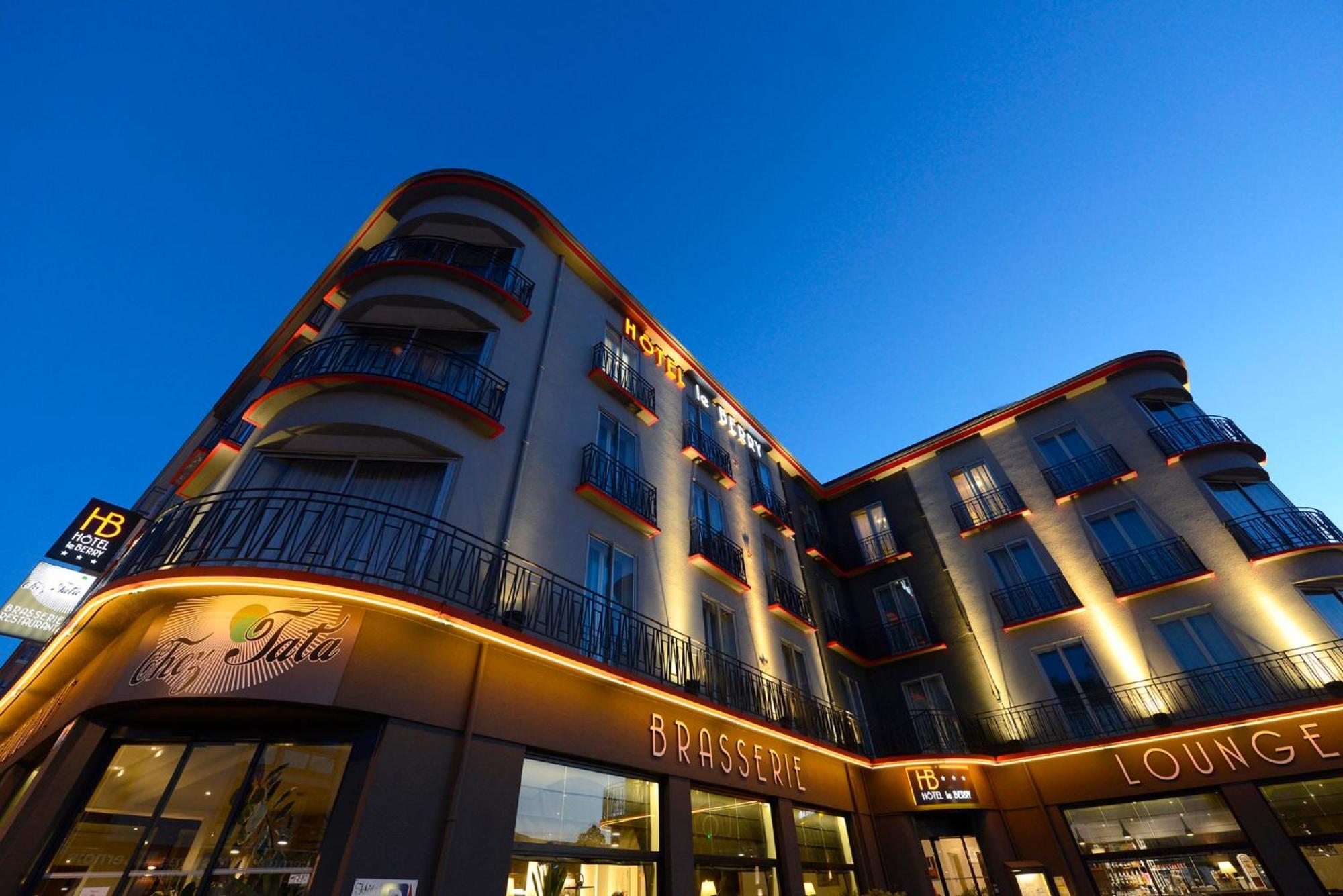 Hotel Le Berry Saint-Nazaire Bagian luar foto